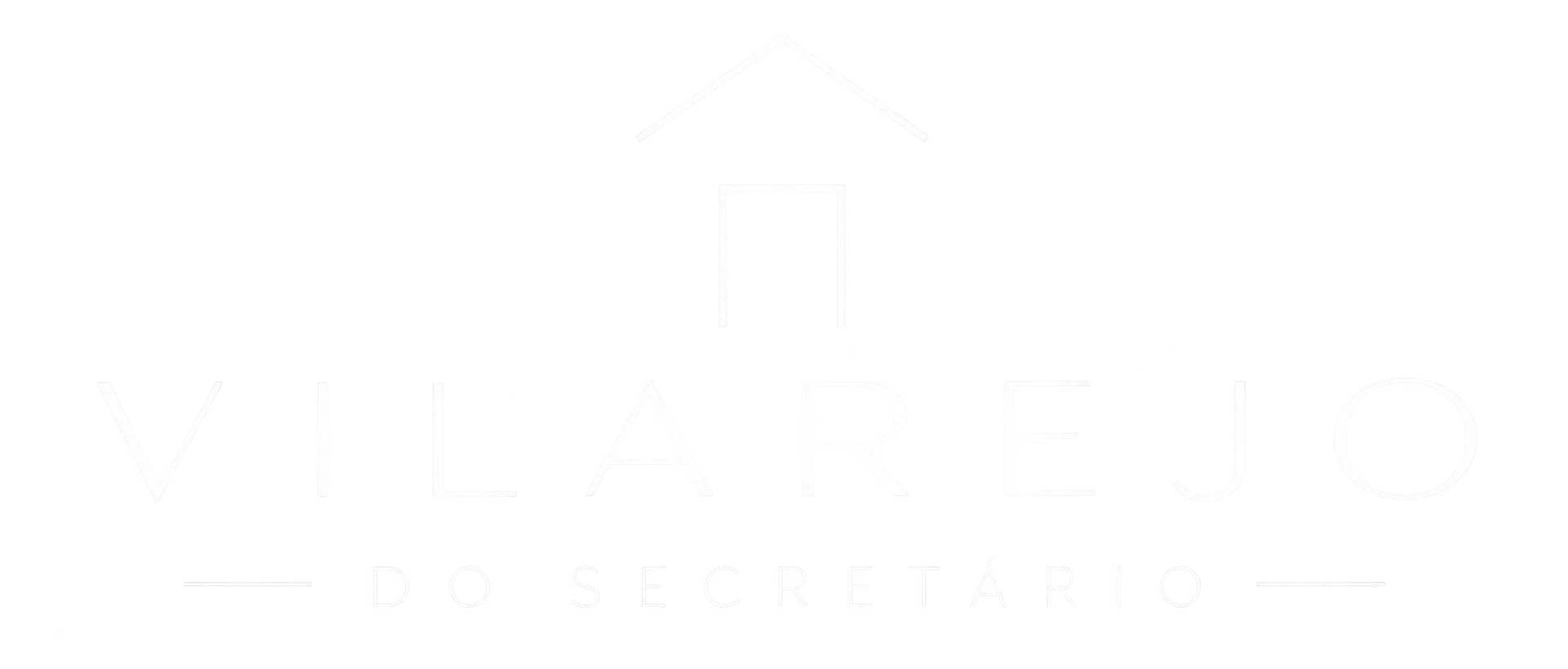 A mesma logomarca em branco sobre o navy da marca, como aparece por cima da foto no topo do site.